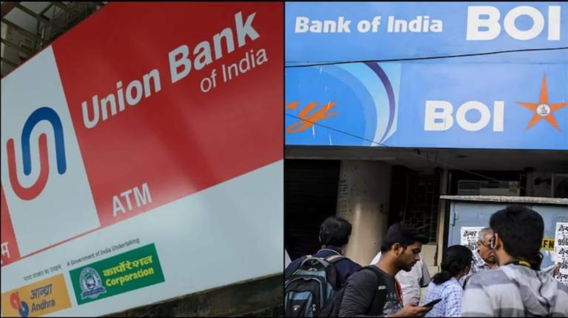 Modi government plans to merge Union Bank, Bank of India Modi government plans to merge Union Bank, Bank of India