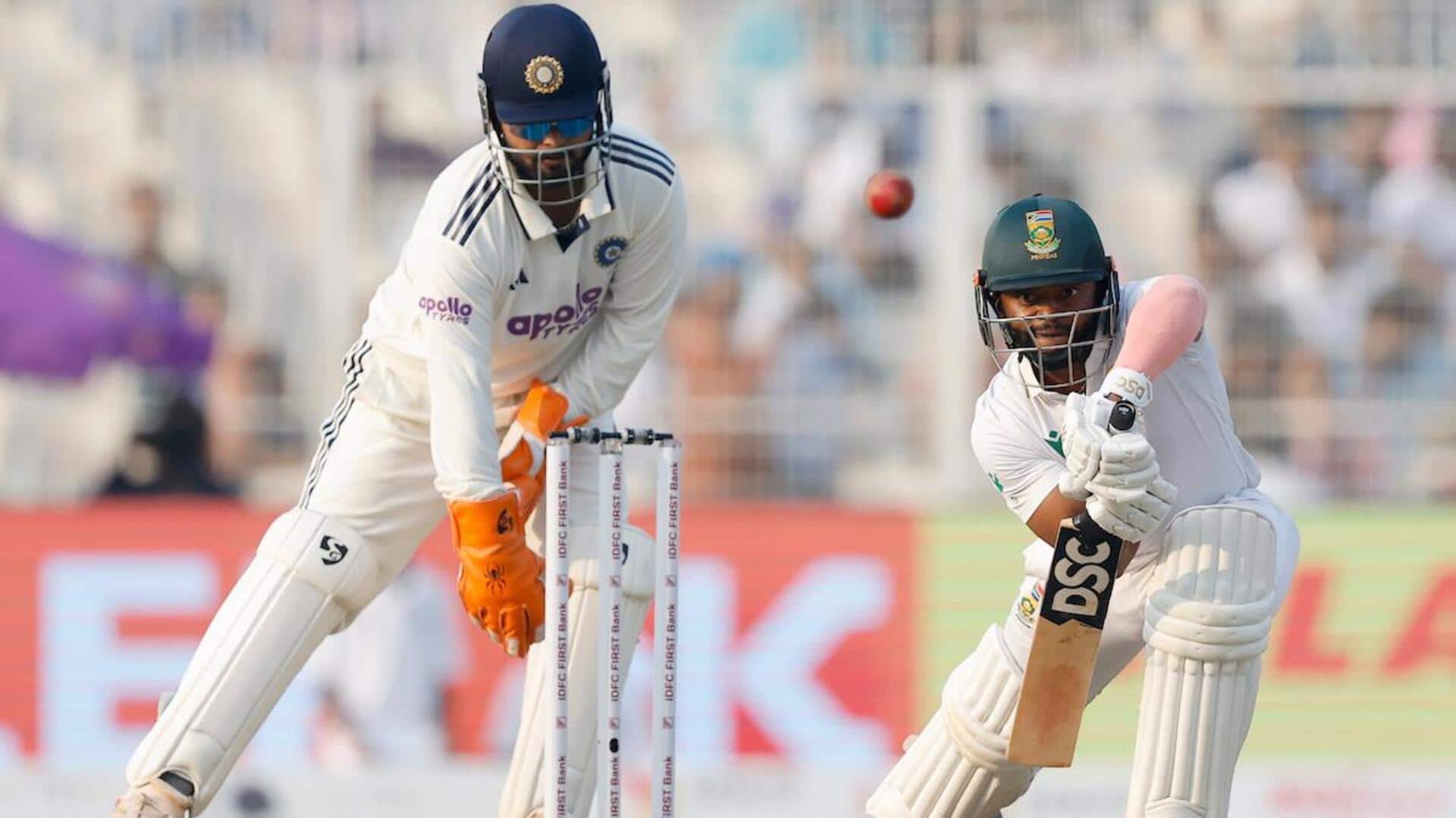 Temba Bavuma slams resilient half-century in Kolkata Test: Key stats 