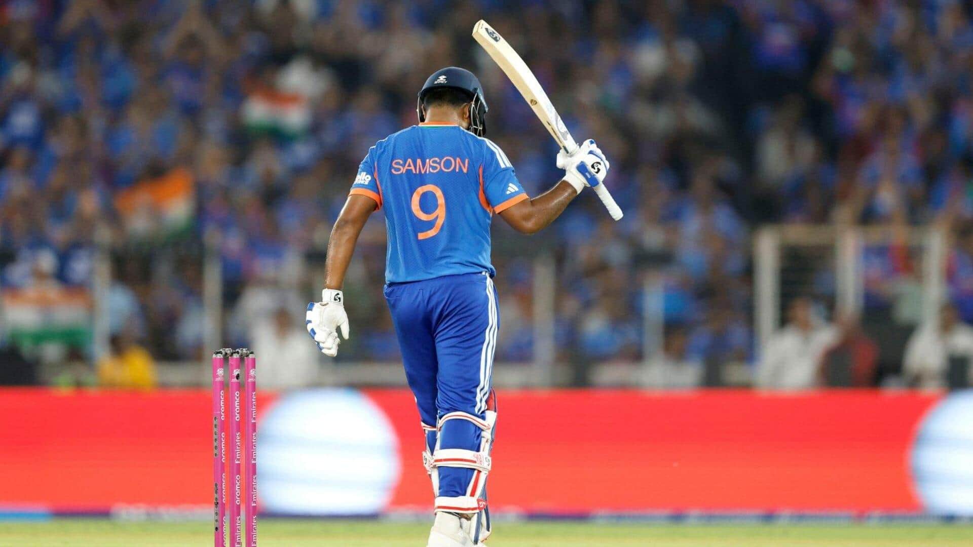 T20 WC: Player of the Tournament Sanju Samson sets records 