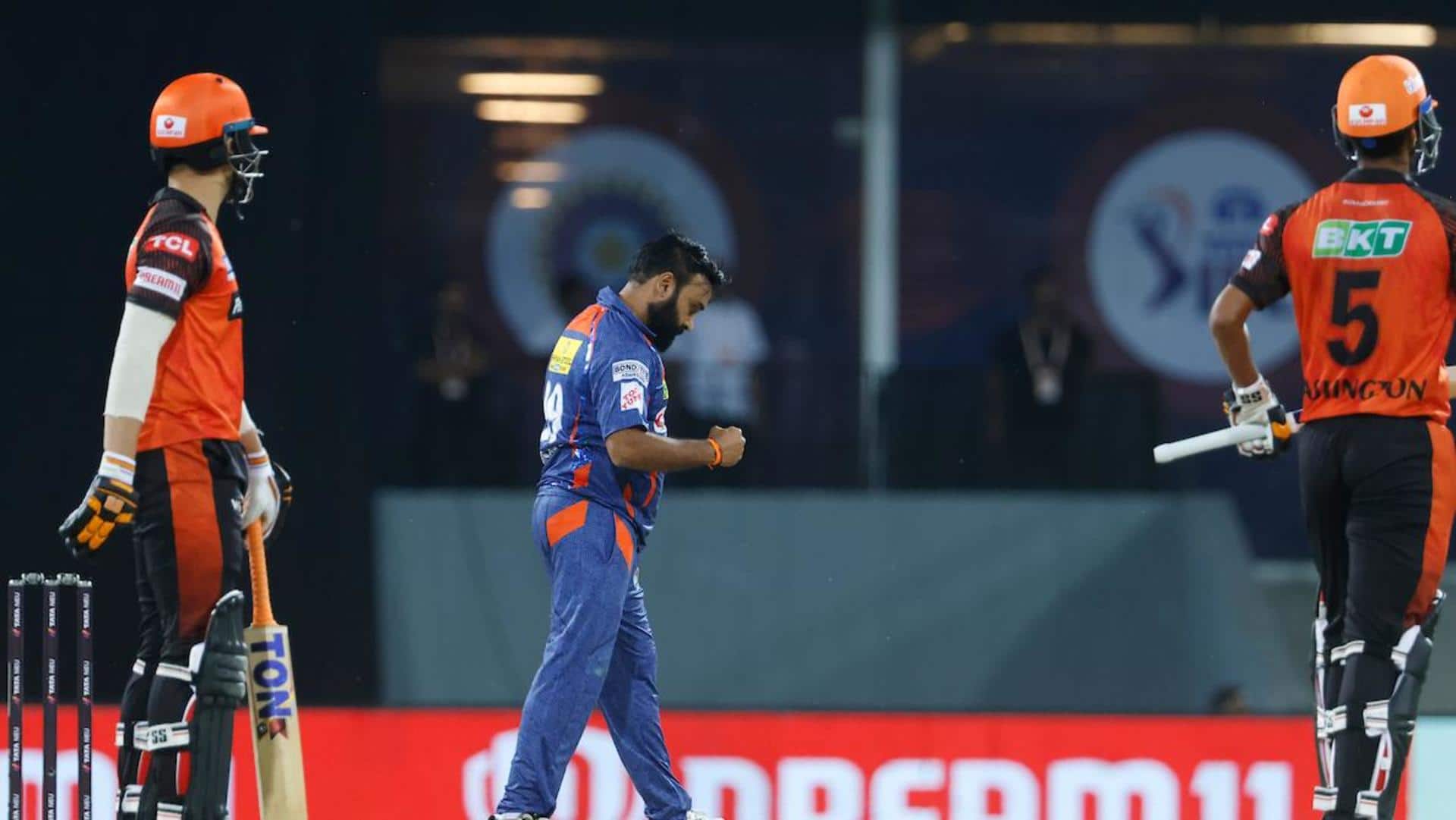 IPL 2023: Lucknow Super Giants restrict Sunrisers Hyderabad to 121/8