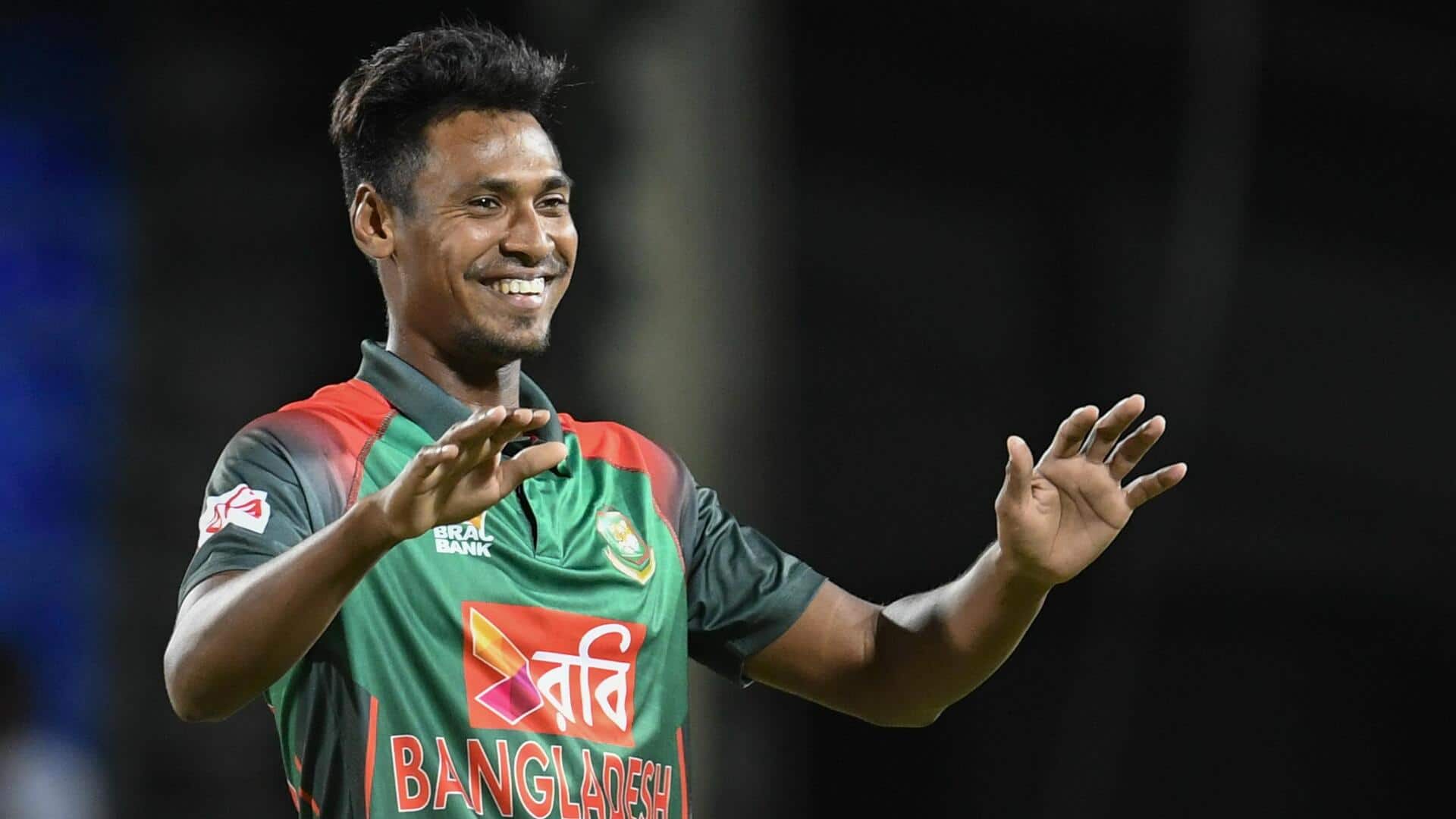 Mustafizur Rahman surpasses 150 ODI wickets for Bangladesh: Key stats