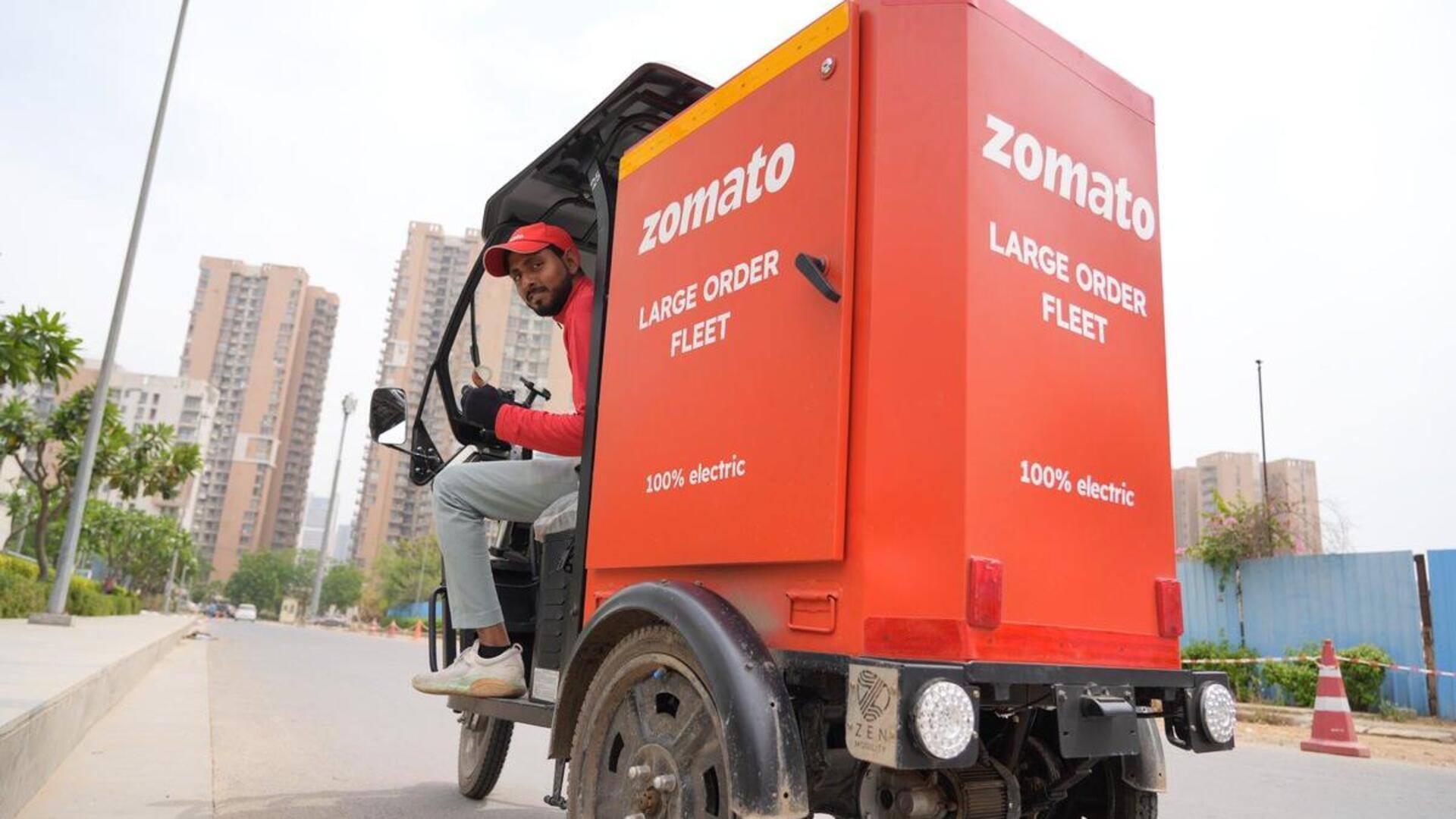 Zomato launches India's first large-order delivery fleet for big events