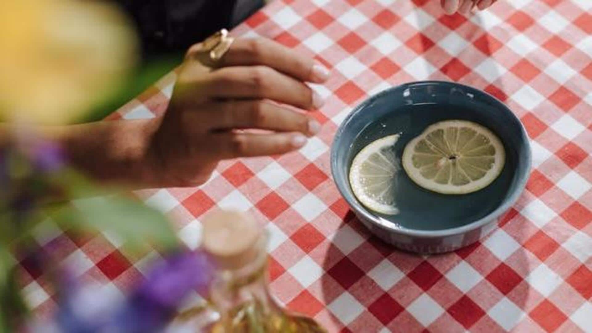 Refresh your wood furniture with lemon oil