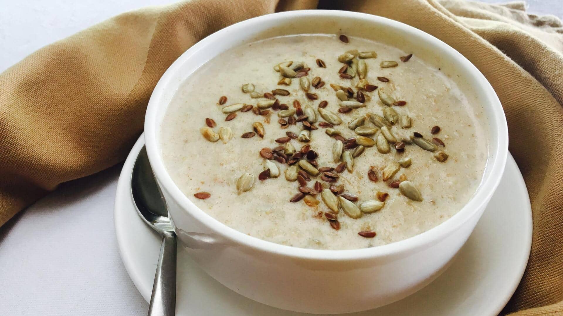 Healthy breakfasts: Sunflower seed porridge 