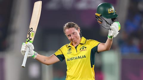 Women's WC: Alyssa Healy ruled out of England clash
