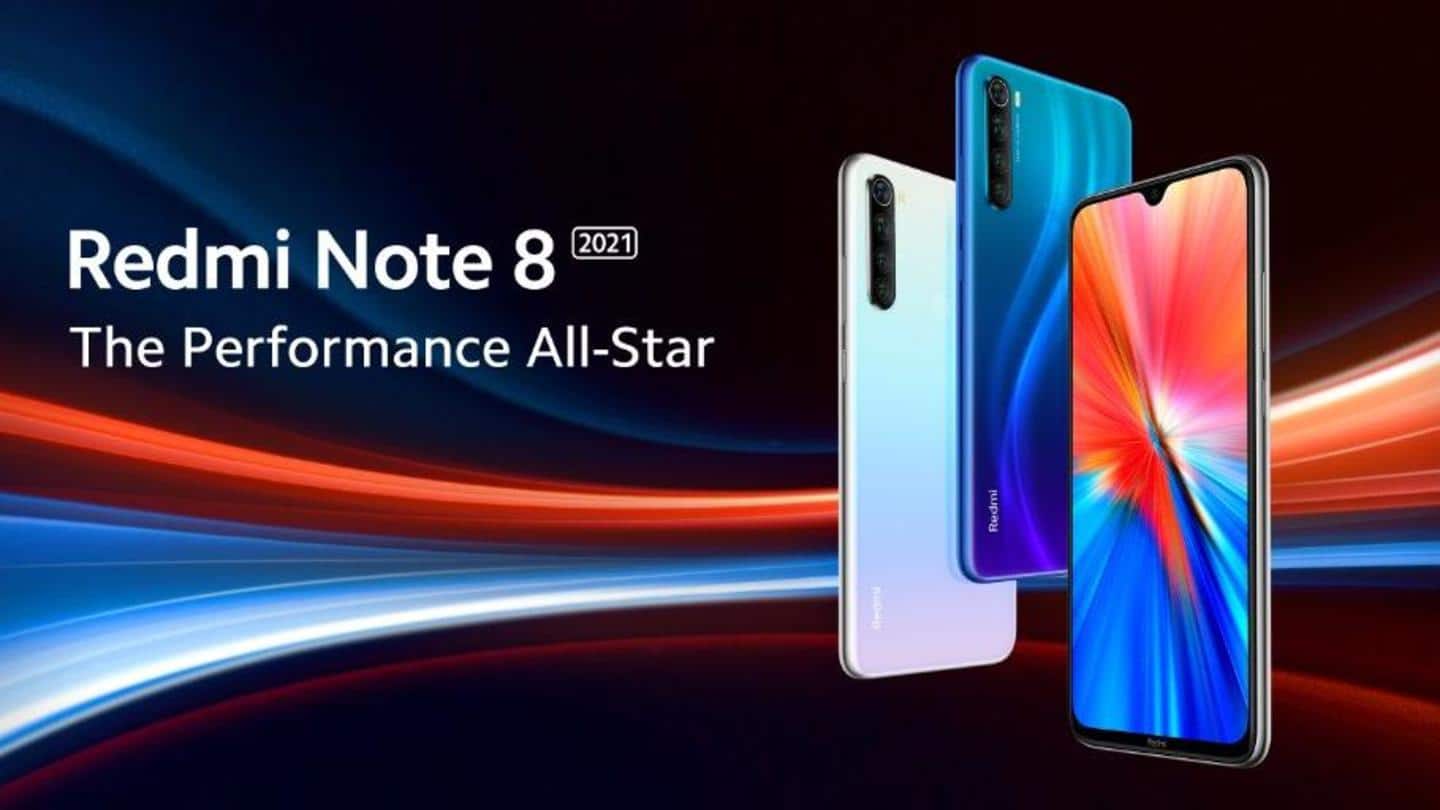 Prior to launch, Xiaomi confirms Redmi Note 8's (2021) specifications