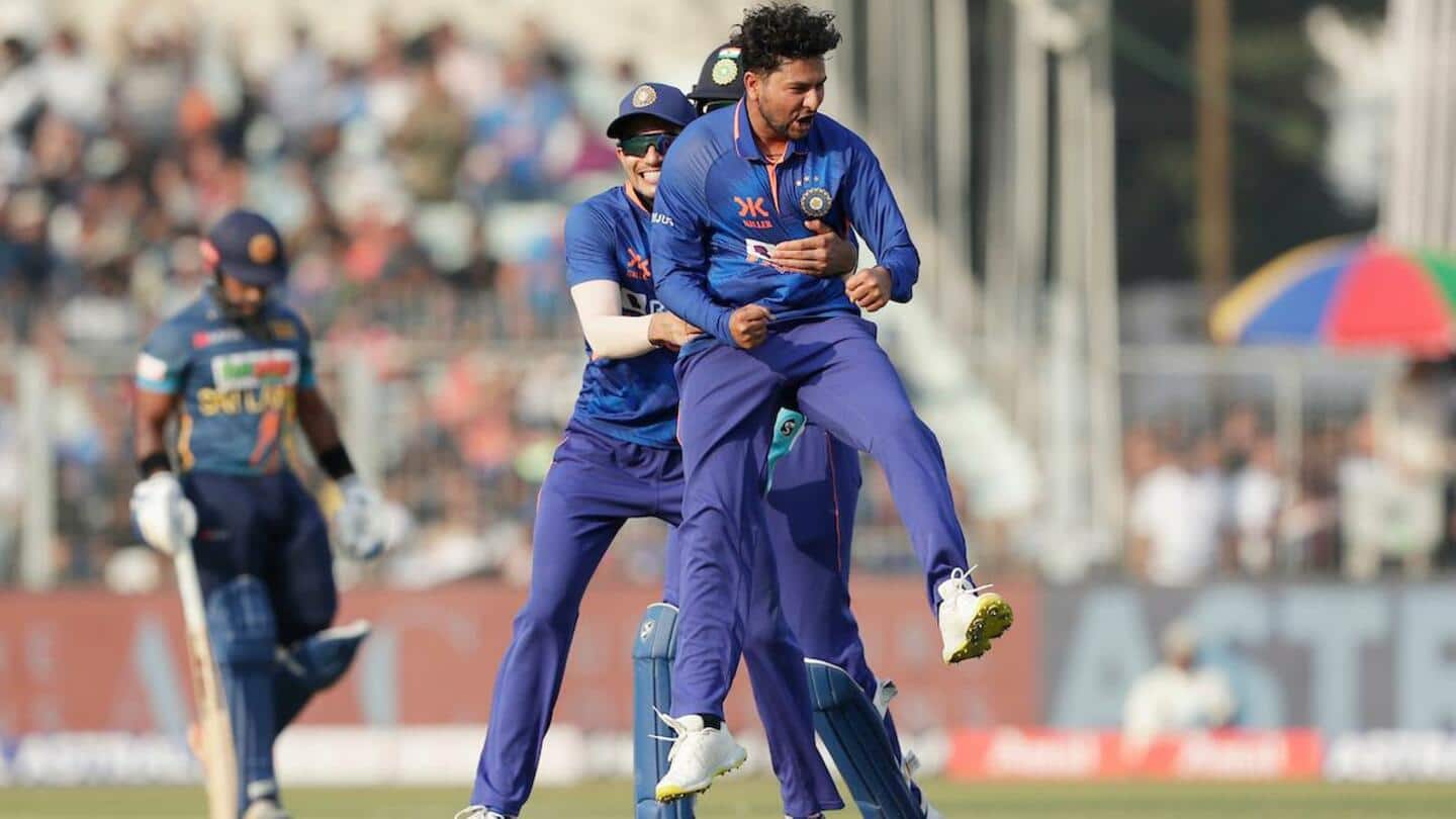 2nd ODI: India bowl out SL for 215, bowlers shine  