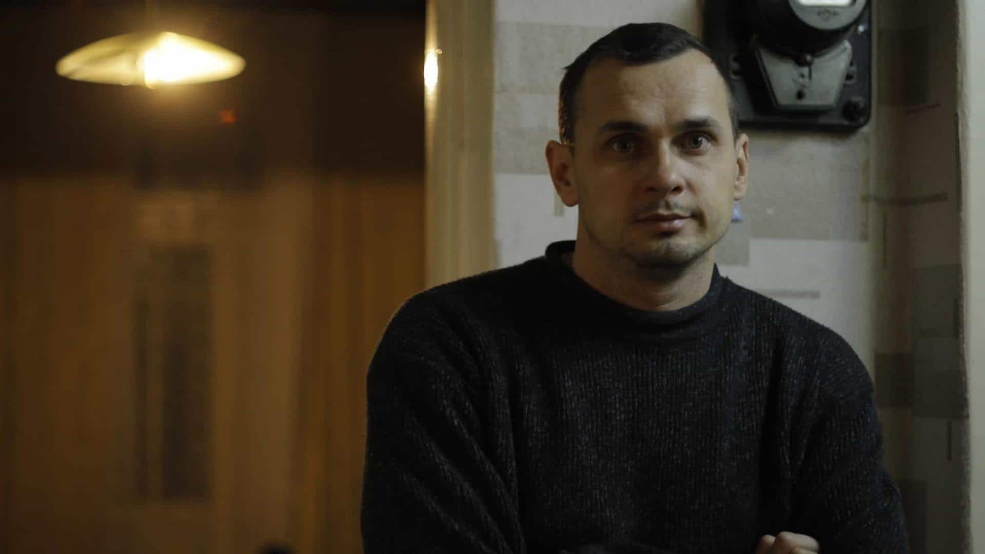 Ukrainian filmmaker Oleg Sentsov sustains shrapnel injury; shares update