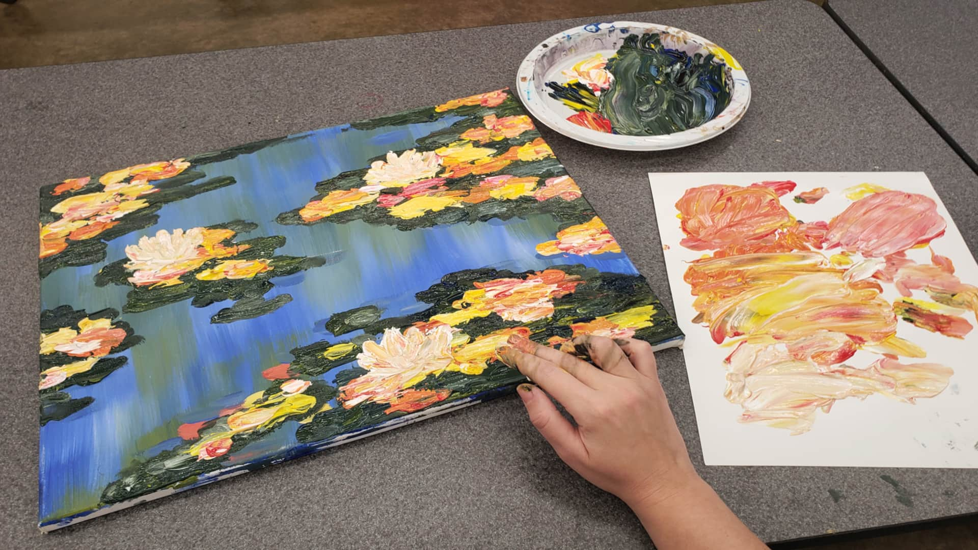 Want quick relief from anxiety? Do finger painting!