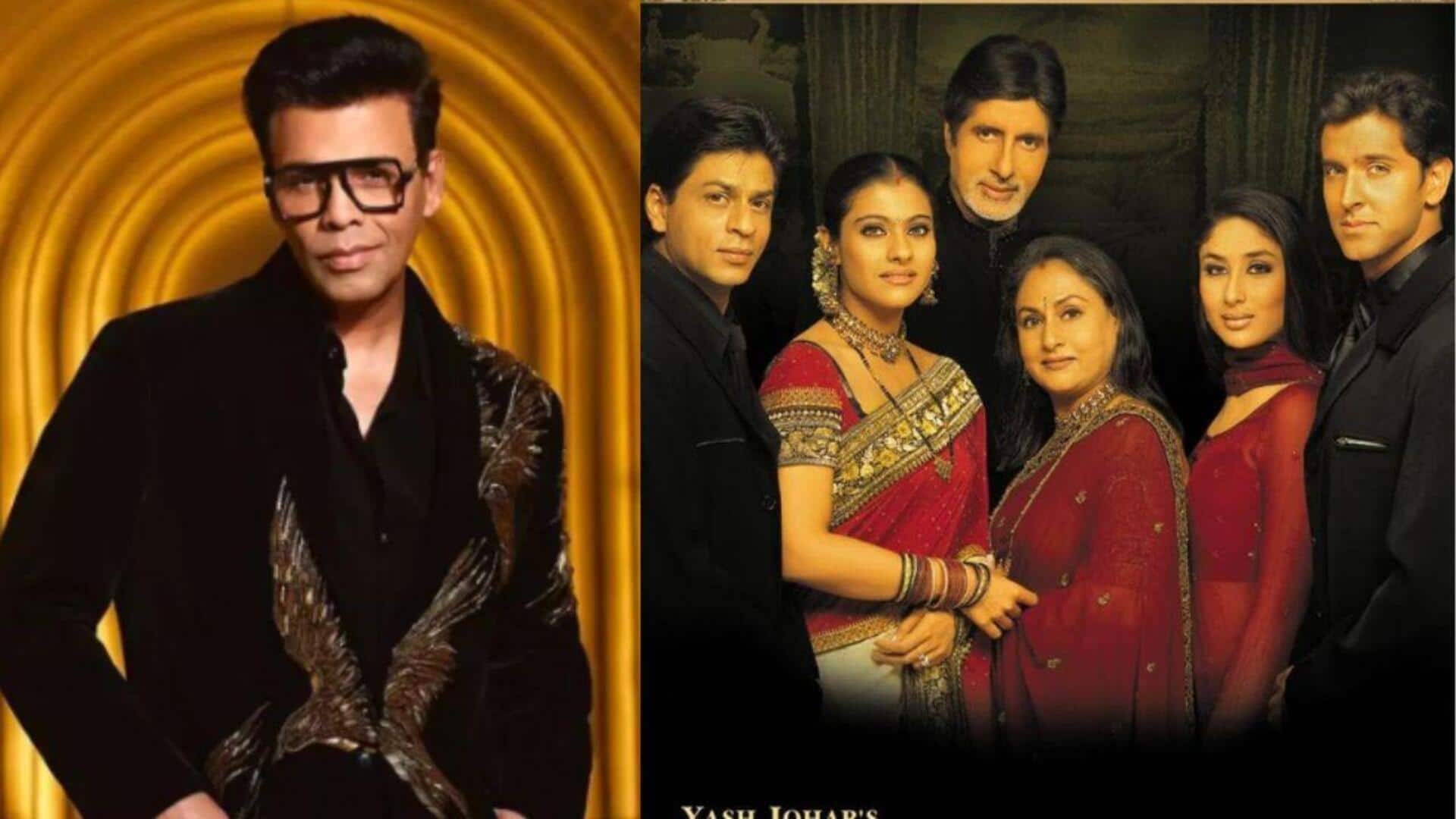 'Kabhi Khushi Kabhie Gham' was once sold for just $5,000 'Kabhi Khushi Kabhie Gham' was once sold for just $5,000