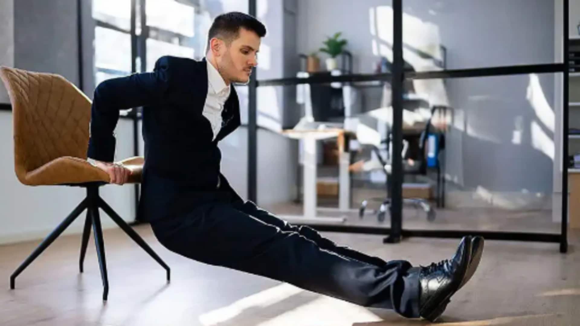 Try these 5 chair exercises for instant energy