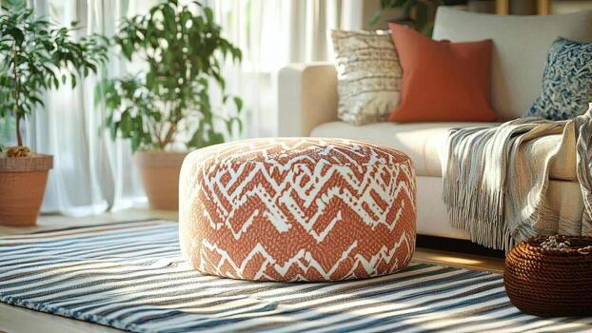 Drum poufs: Why are they trending in decor
