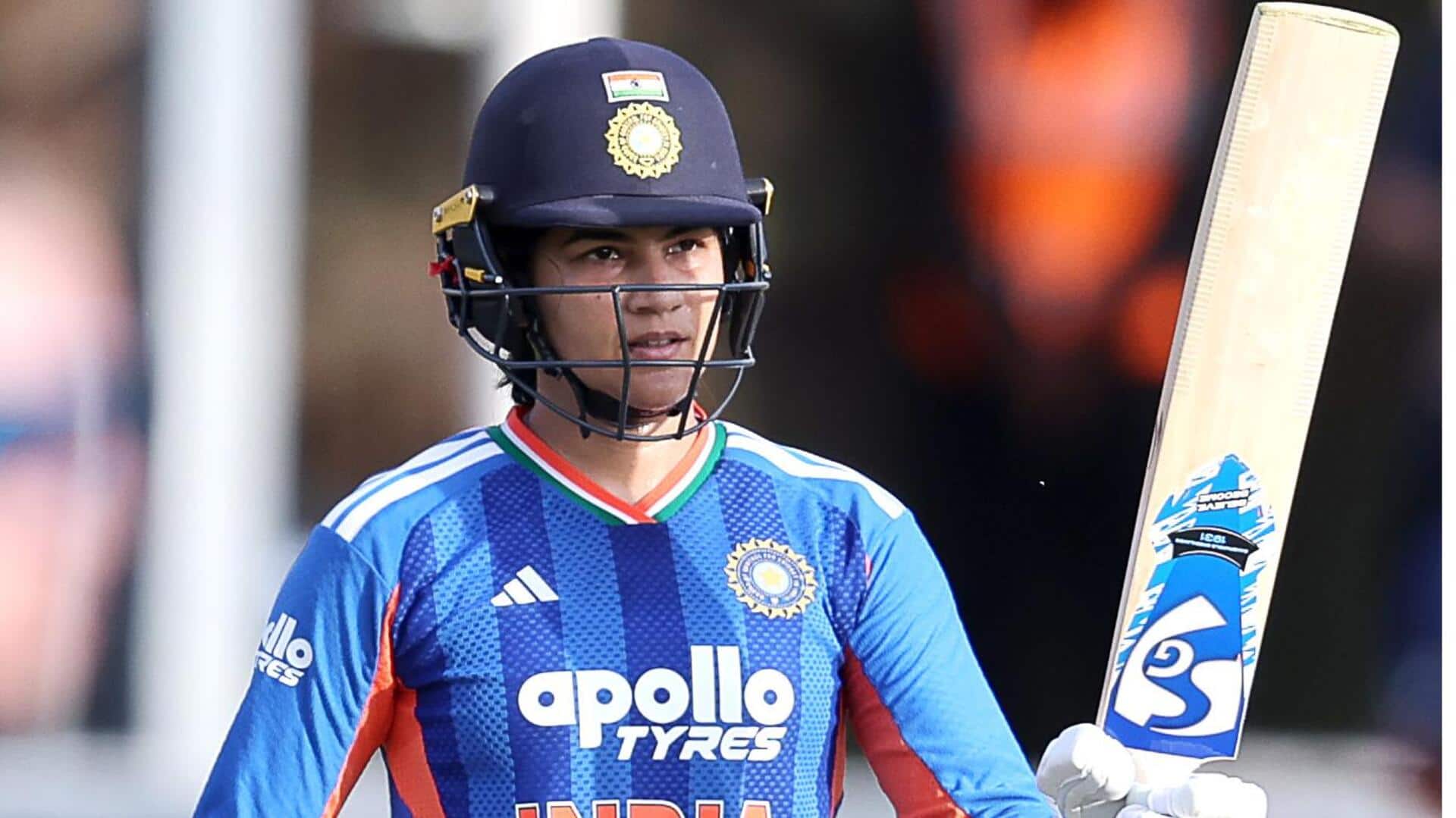 'Kept showing up': Yastika Bhatia after shining on WT20I return 