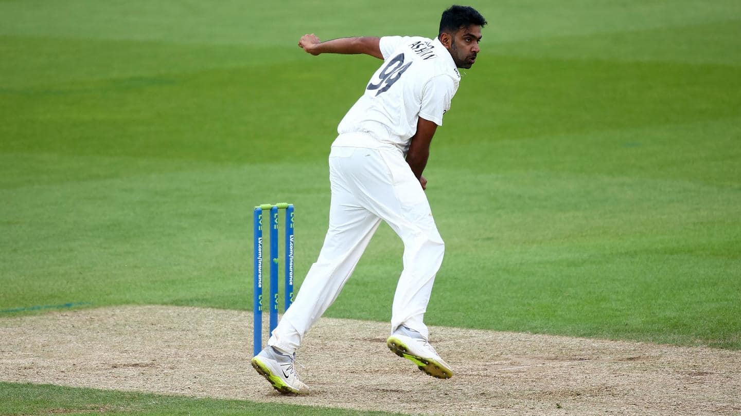 County Championship: Decoding the stats of Ravichandran Ashwin