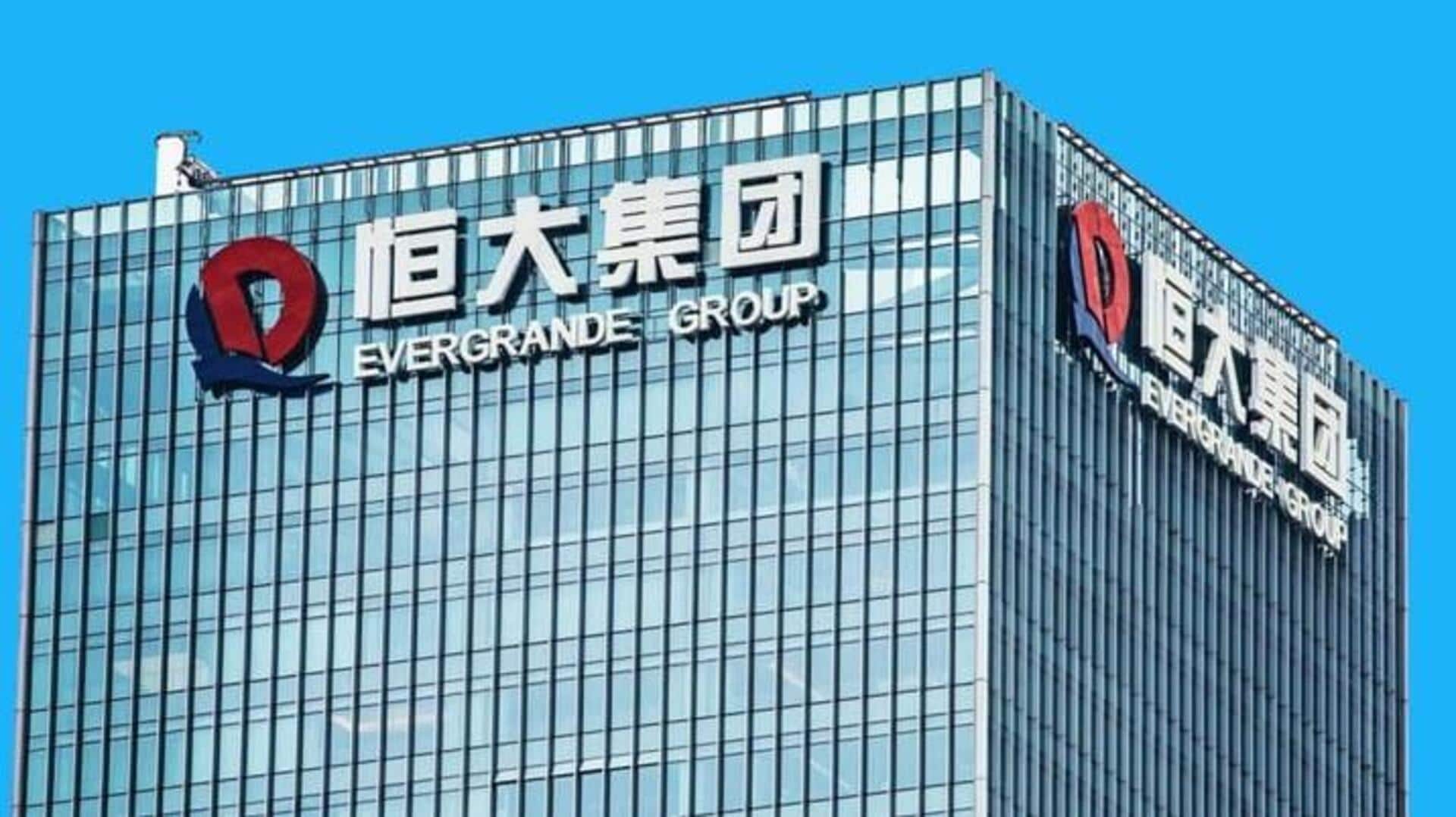 China Evergrande Group's m-cap falls $2.4bn as shares tank 87%