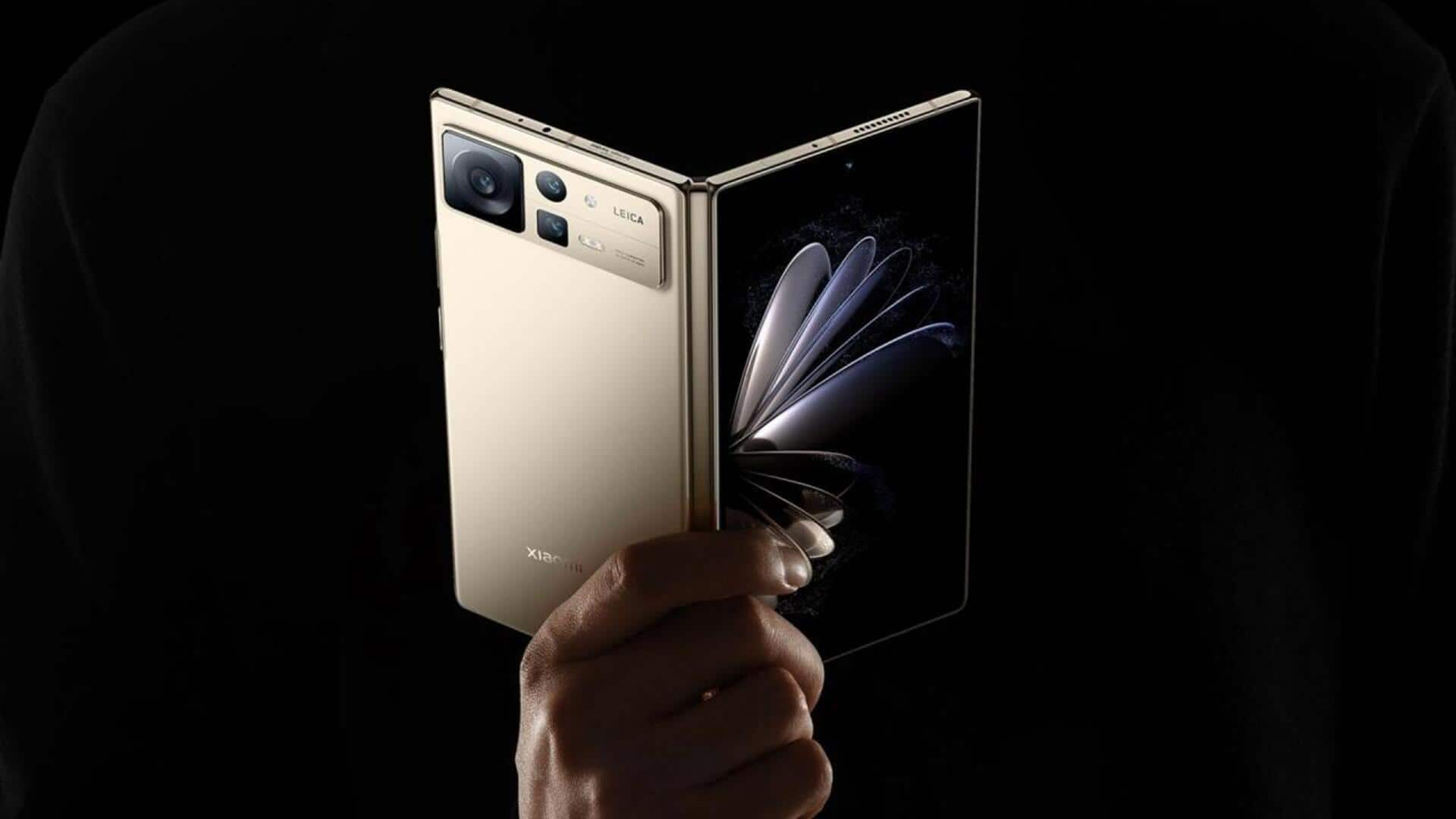 After Huawei, Xiaomi is now developing a triple-folding smartphone