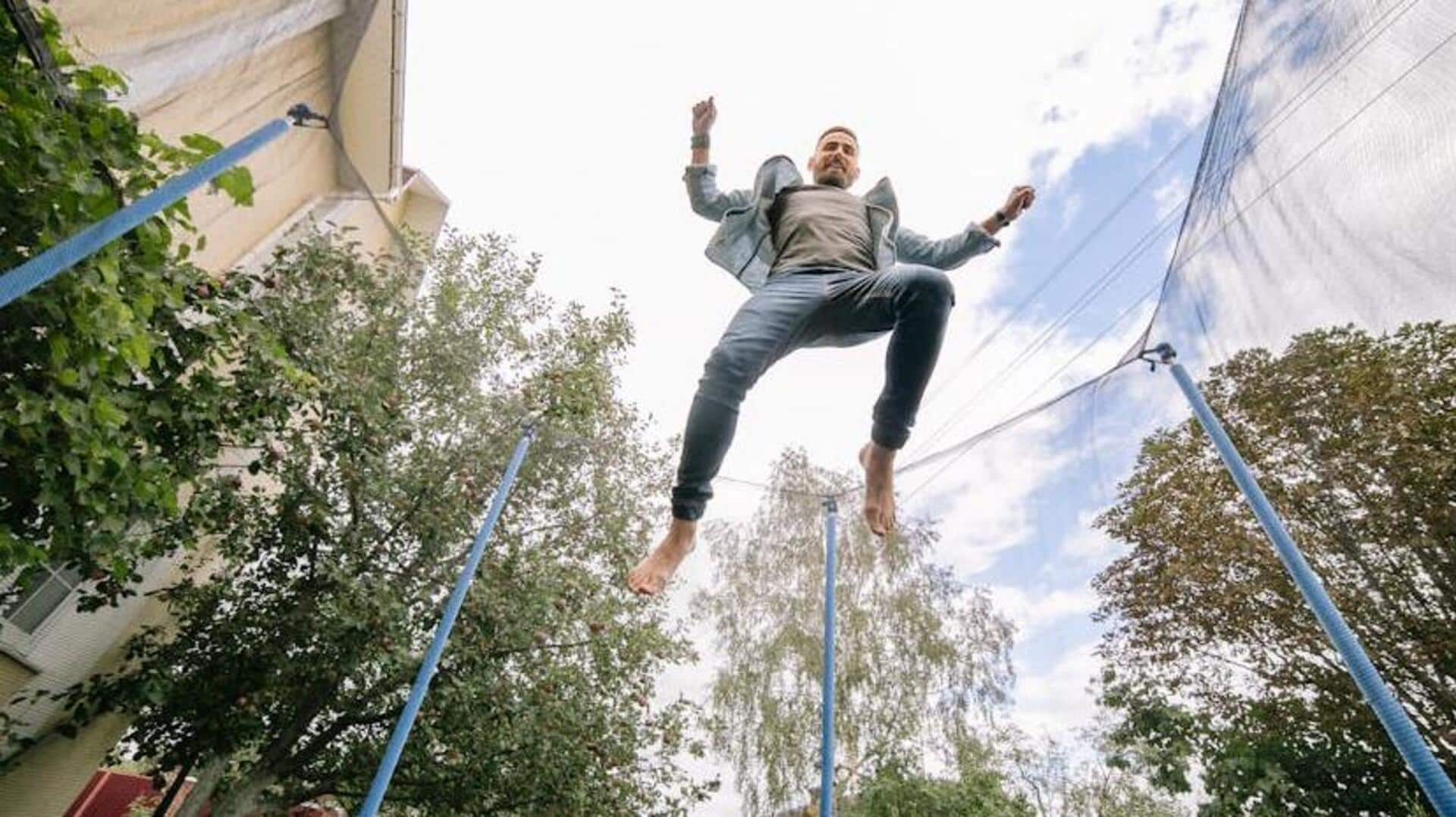 Mini trampoline fitness: Bouncing towards better health