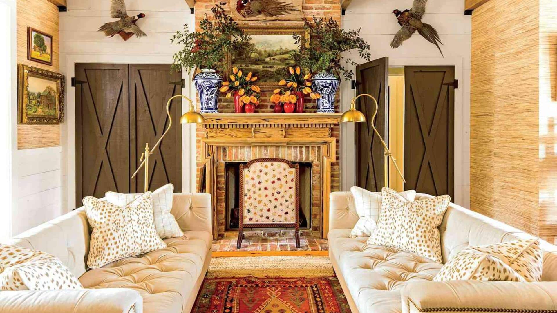 Farmhouse decor for your living room: Here's how to do 