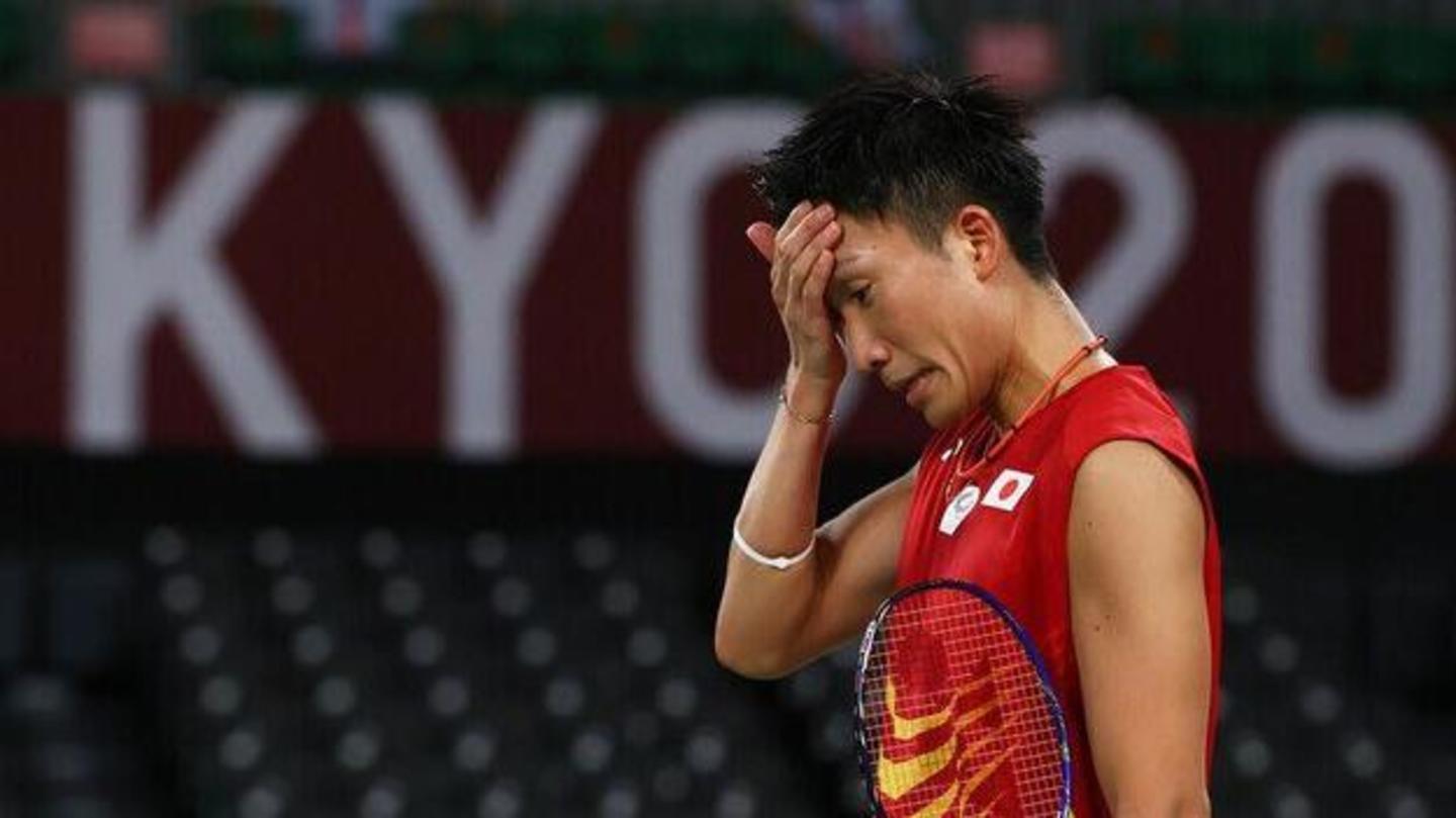 Sai Praneeth loses dead rubber clash, Kento Momota ousted Sai Praneeth loses dead rubber clash, Kento Momota ousted