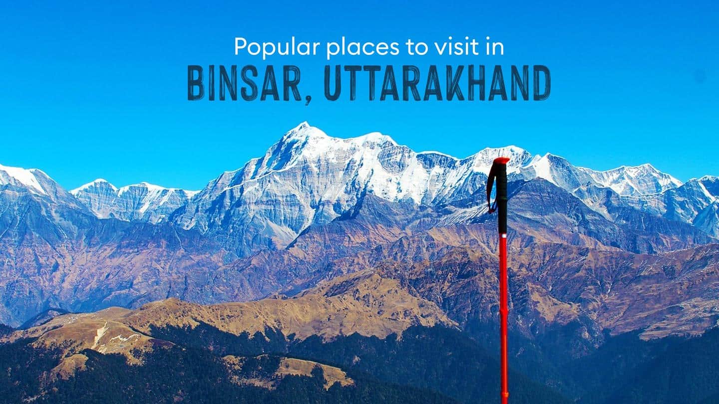 Top 5 tourist places in Binsar, Uttarakhand