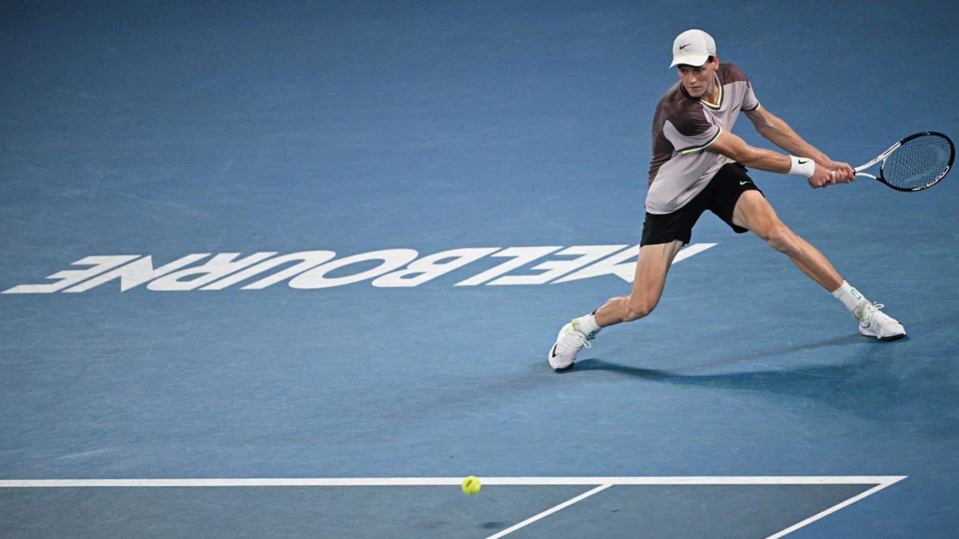 Jannik Sinner wins the 2024 Australian Open title: Key stats