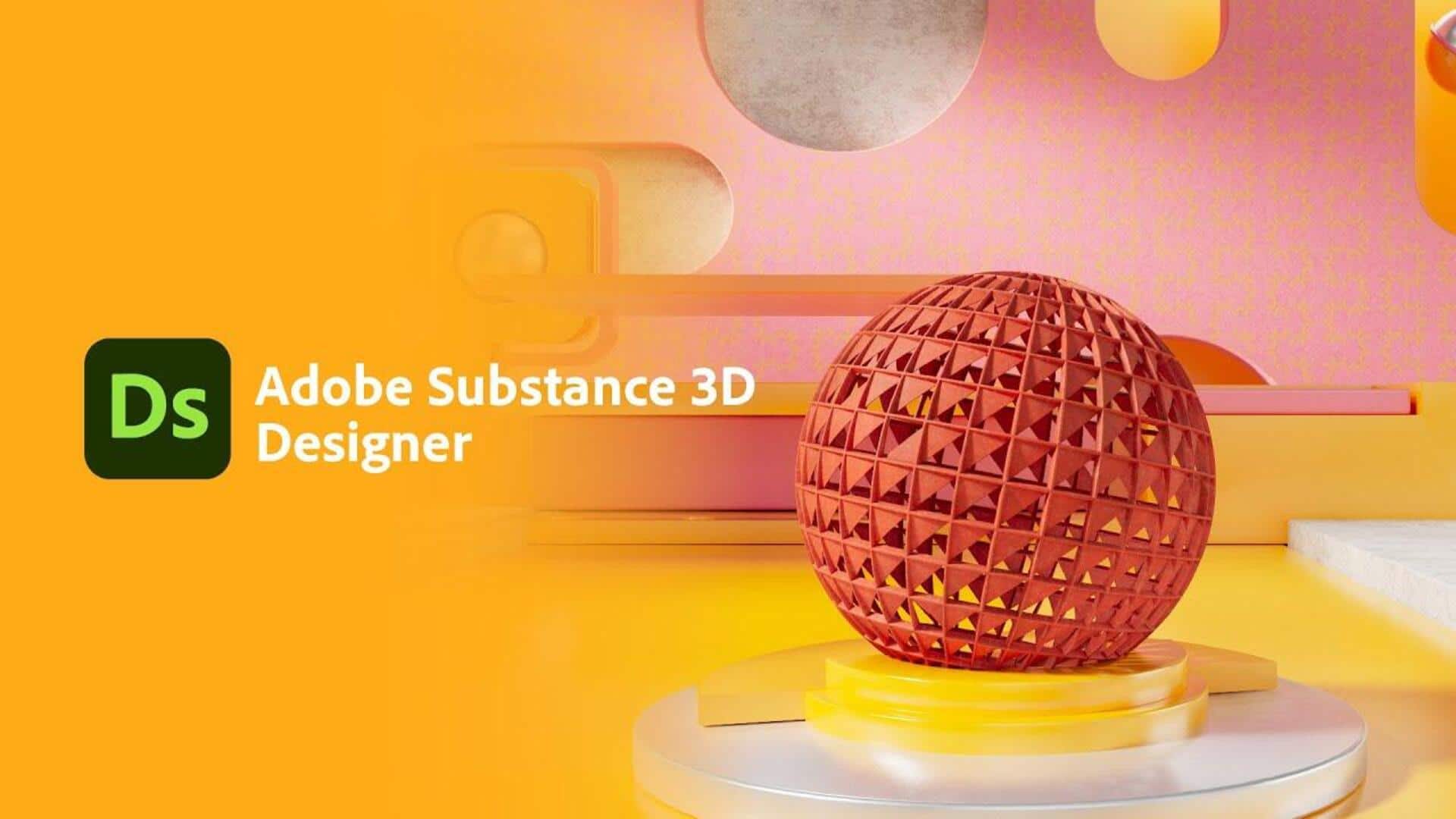 Adobe Substance 3D debuts AI-driven 'Text to Texture' feature