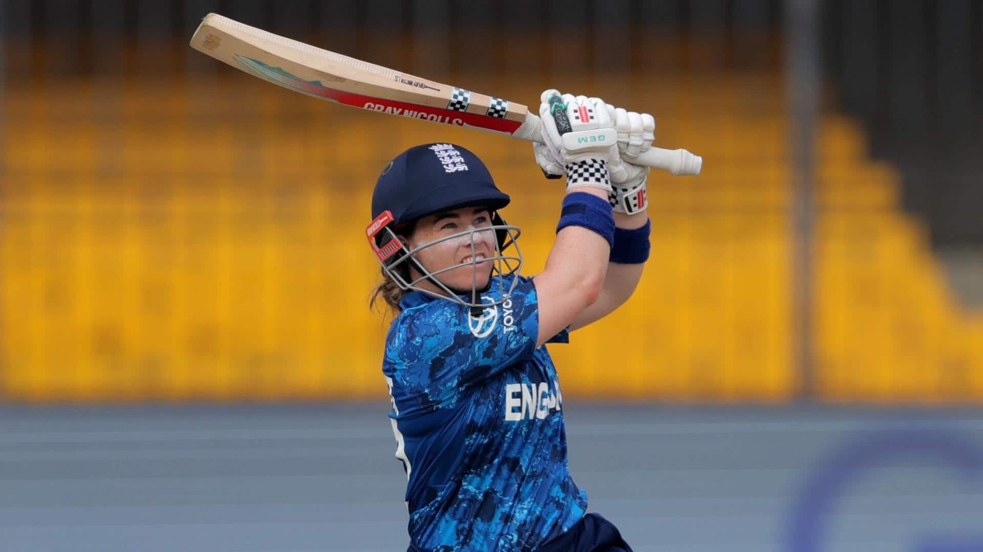 Tammy Beaumont slams her 24th fifty in Women's ODIs: Stats Tammy Beaumont slams her 24th fifty in Women's ODIs: Stats