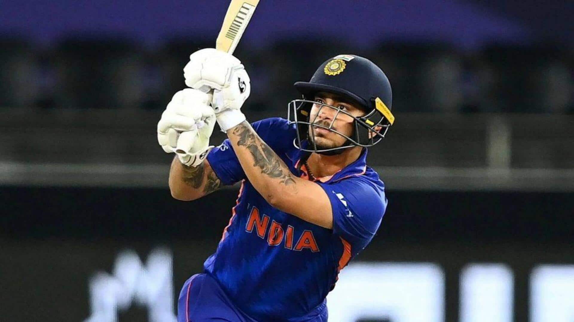 SMAT: Jharkhand captain Ishan Kishan slams 45-ball century against Tripura