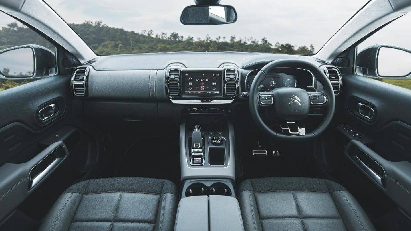 The vehicle has a feature-packed 5-seater cabin The vehicle has a feature-packed 5-seater cabin