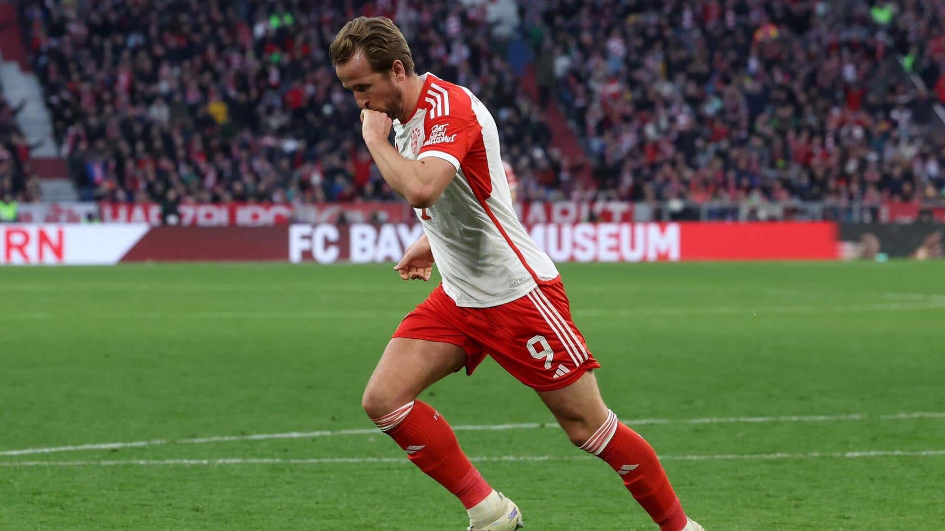 Harry Kane becomes fastest to score 25 Bundesliga goals: Stats