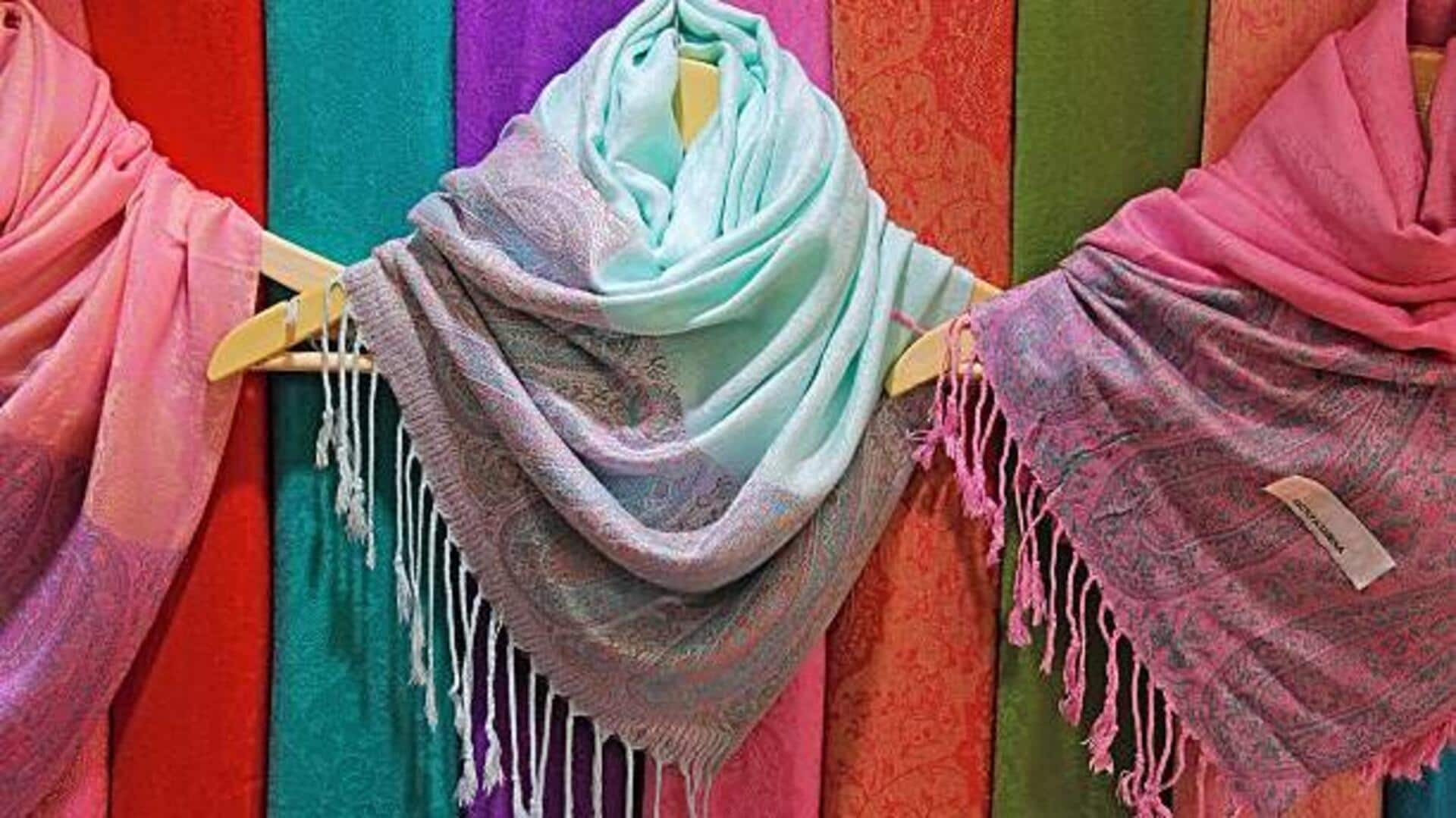 How to style chambray scarves