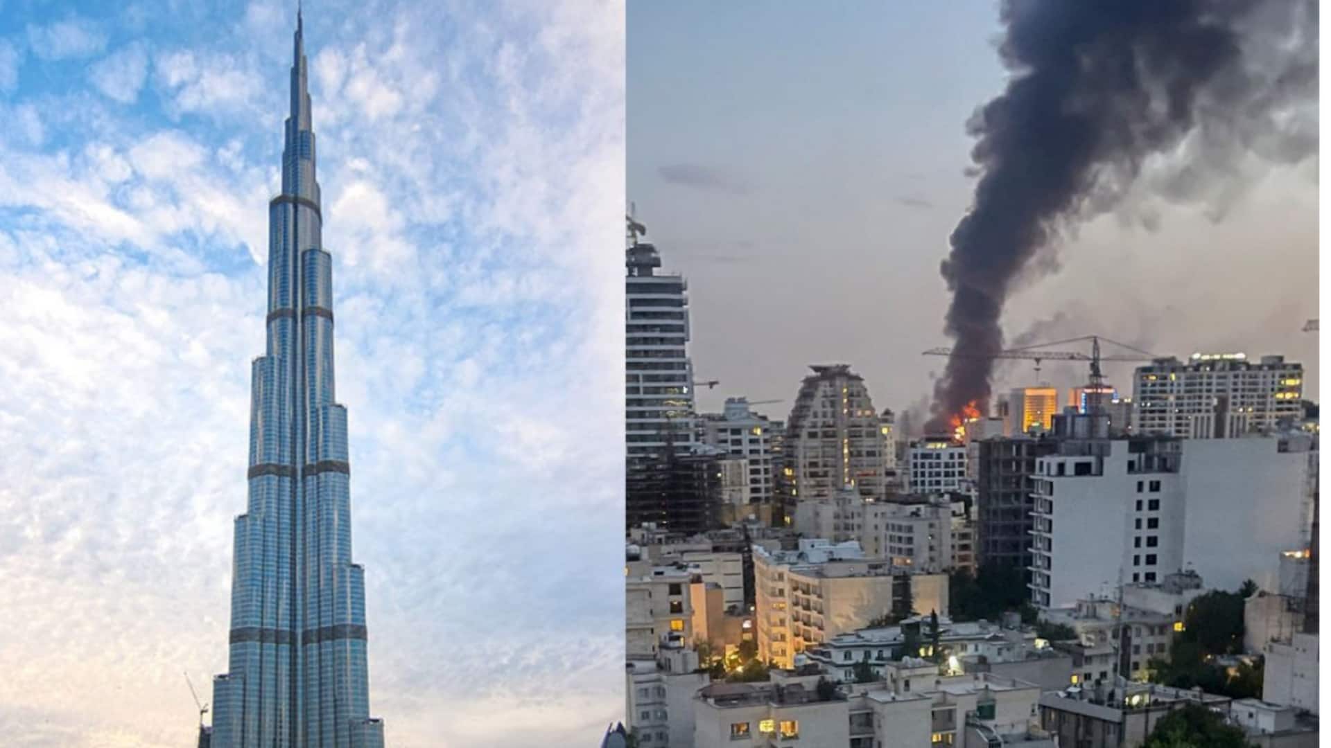 'Burj Khalifa hit by Iranian drone': Dubai blast video surfaces