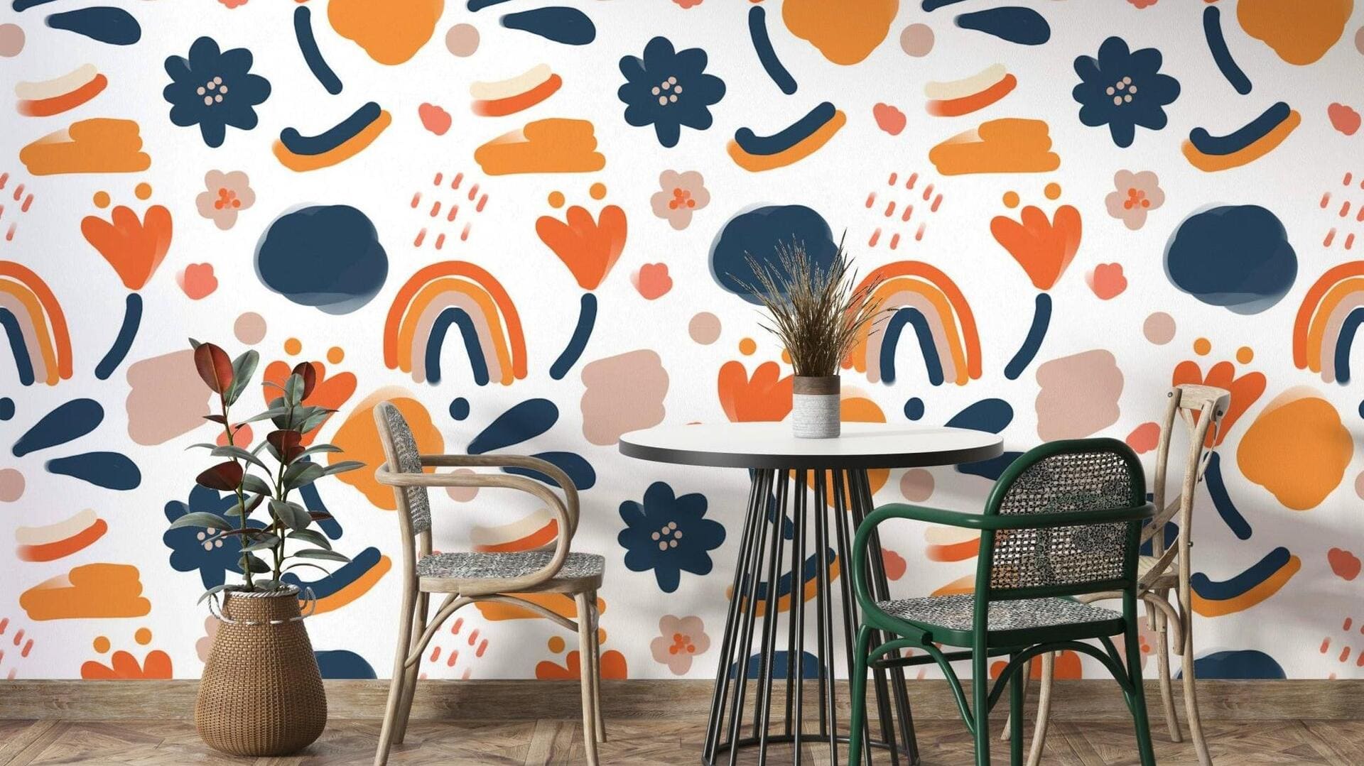 Transform your space with these vintage wallpapers