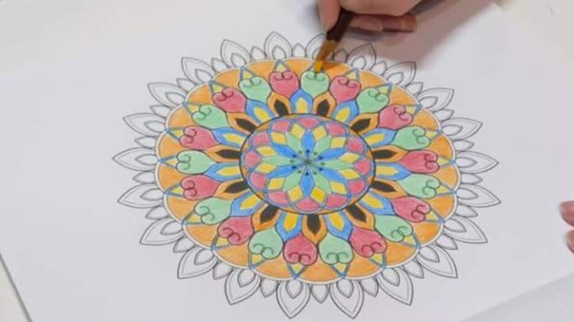 Want a relaxing hobby? Try mandala art 