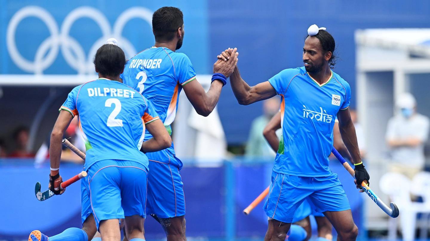 Indian men's hockey team beats Spain 3-0 Indian men's hockey team beats Spain 3-0