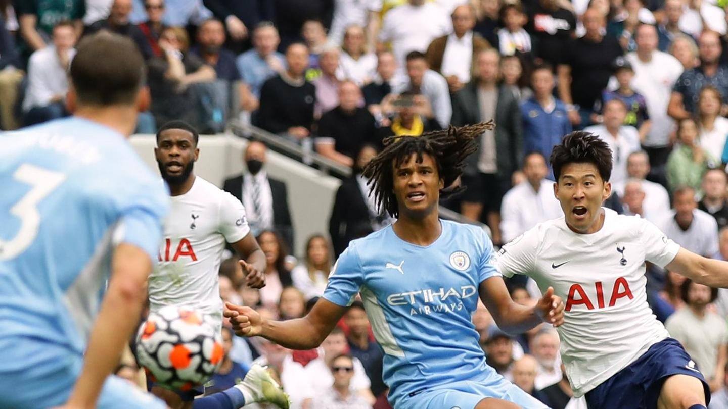Son's goal the difference between the two sides Son's goal the difference between the two sides