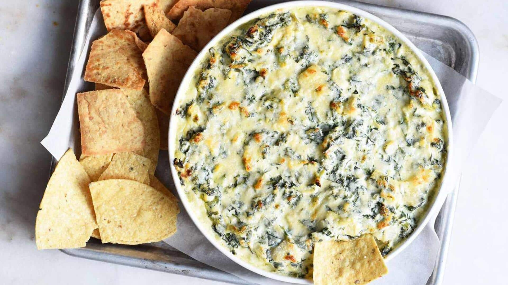 Recipe-o'-clock: Prepare this delicious and healthy spinach artichoke dip