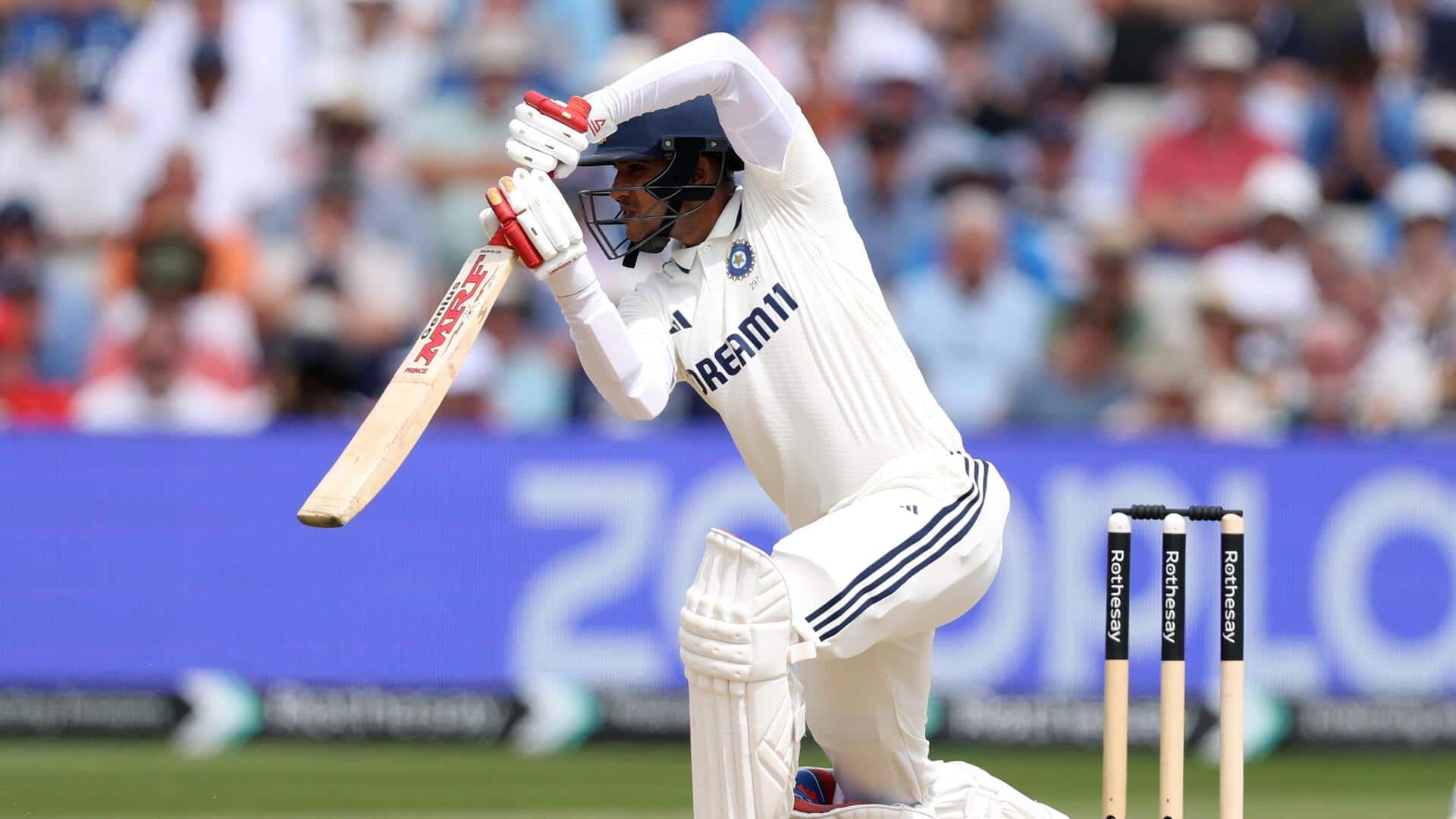 Shubman Gill becomes 3rd Indian with double-century in England (Tests)