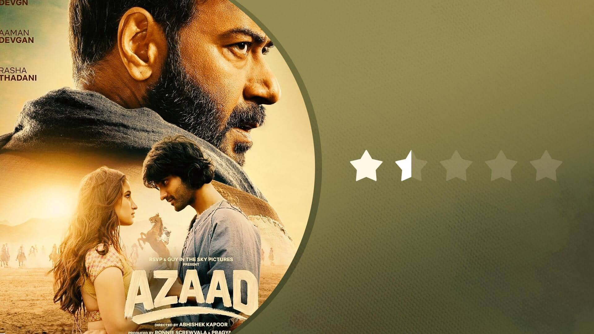 'Azaad' review: Extremely slow, predictable film tests your patience