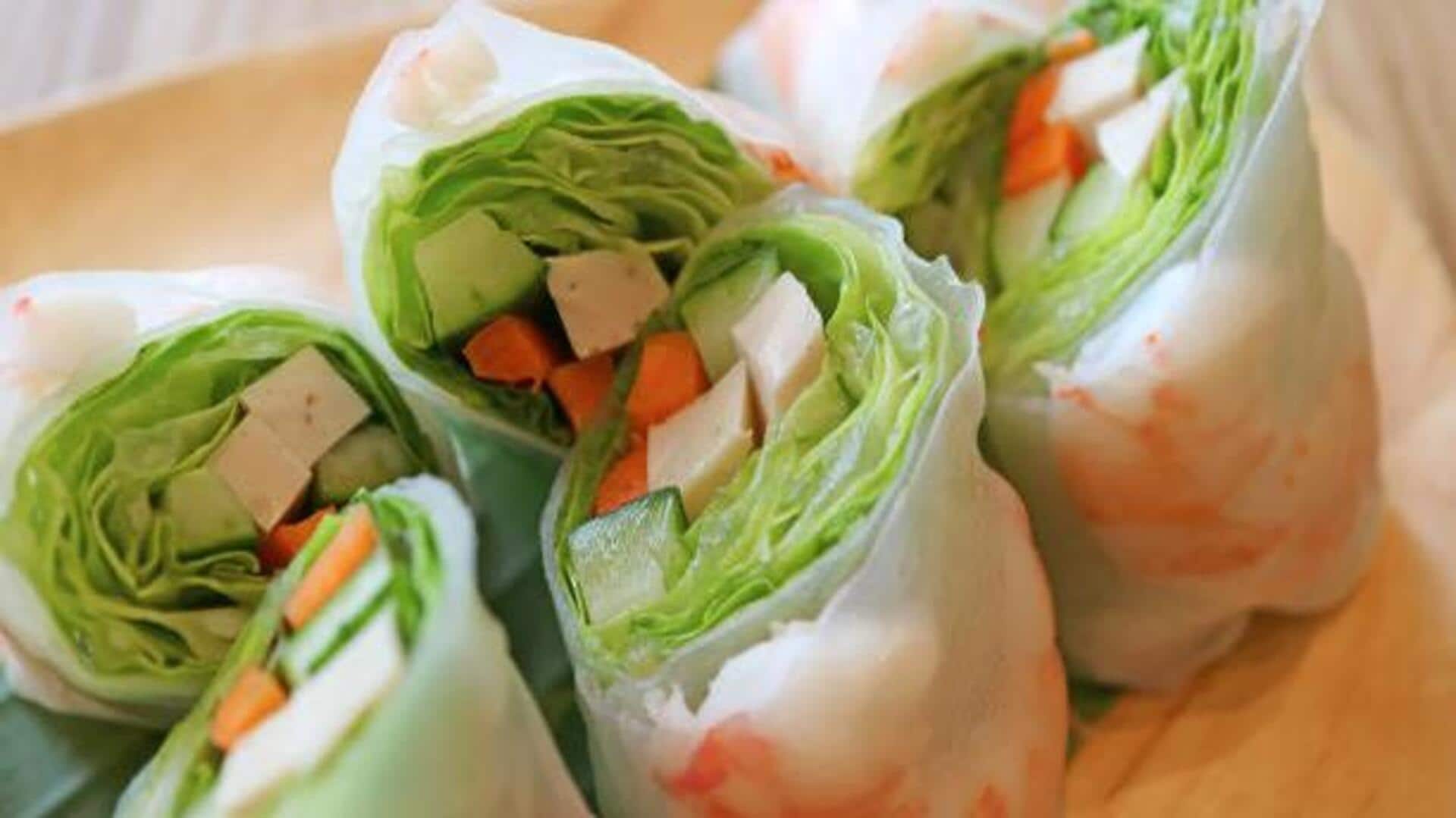 From wraps to sweets: 5 rice paper recipes From wraps to sweets: 5 rice paper recipes