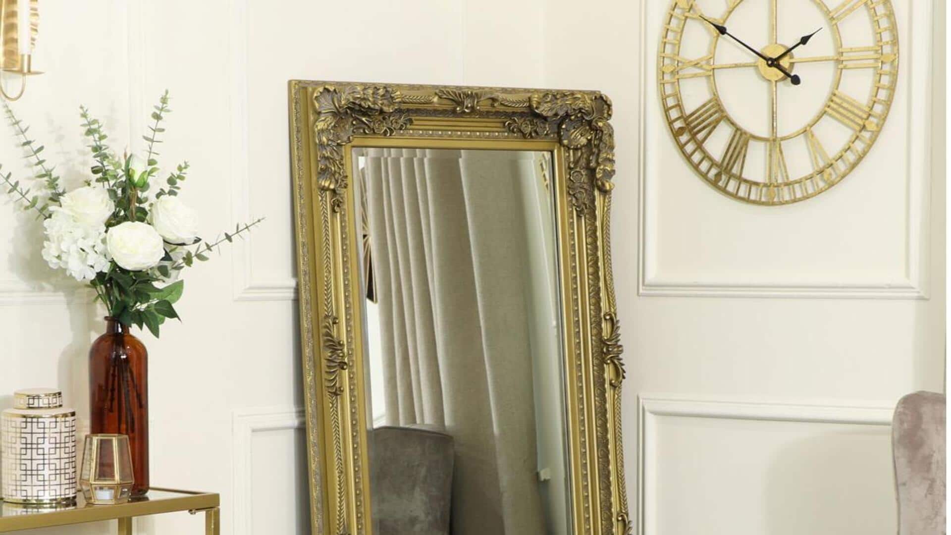Enhance your home decor with these mirror styles