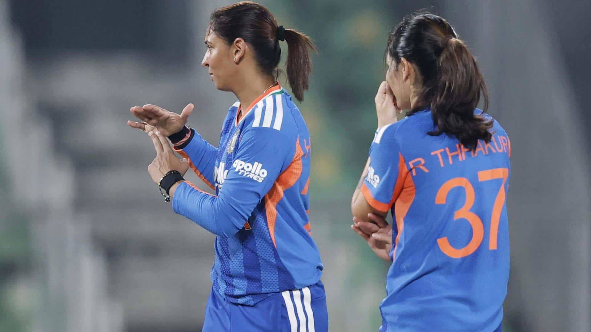 Harmanpreet Kaur becomes most successful captain in Women's T20Is: Stats