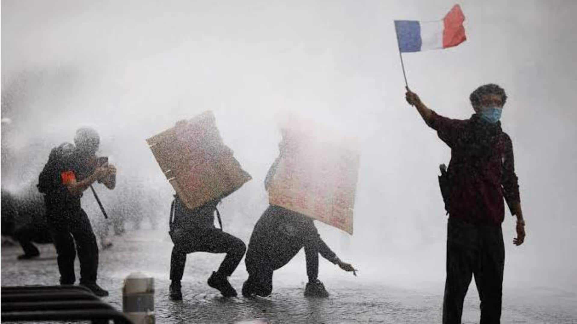French police's 'war-like' weapons injure teenagers during protests, allege lawyers