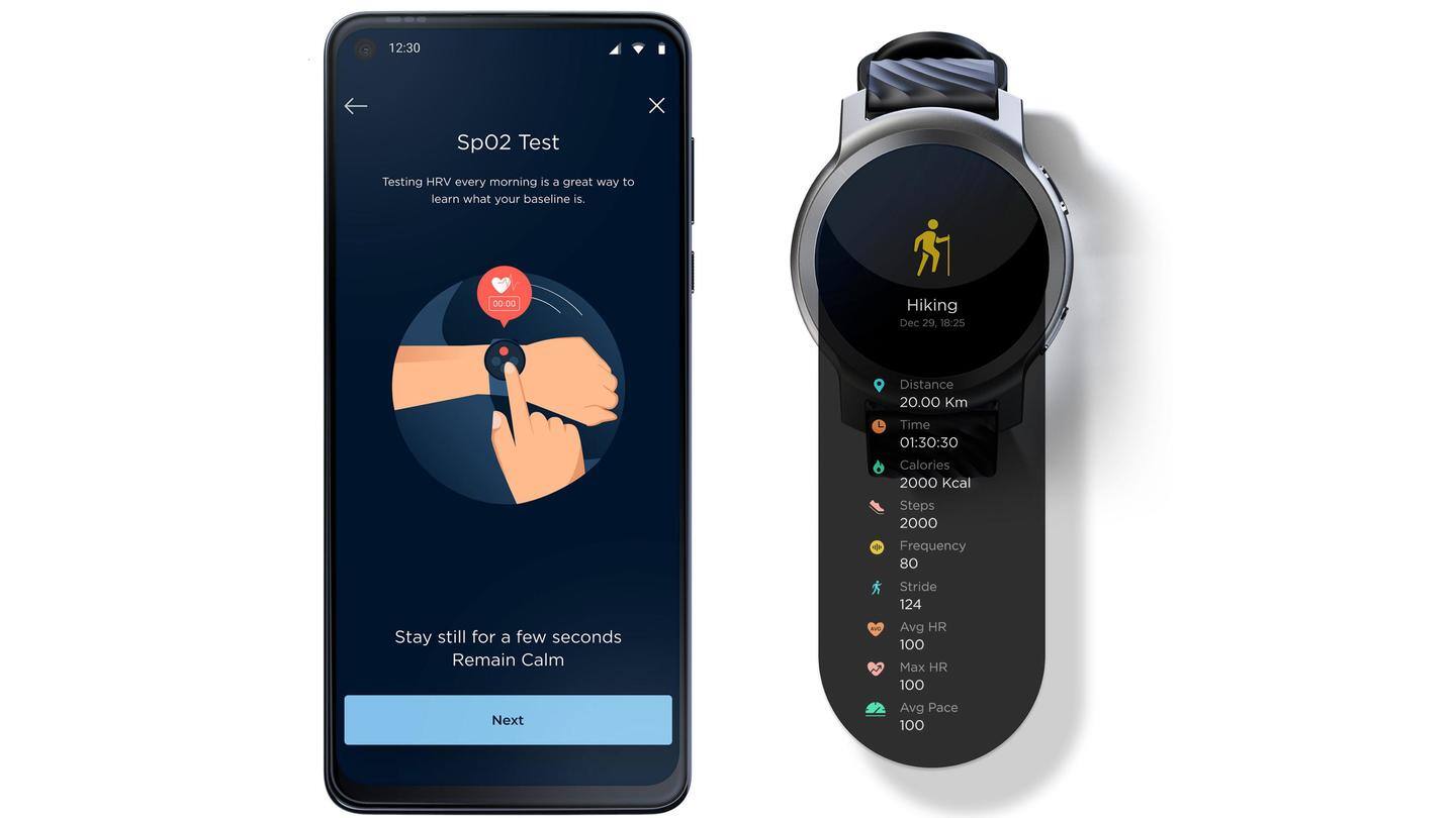 It offers heart rate and SpO2 monitoring It offers heart rate and SpO2 monitoring