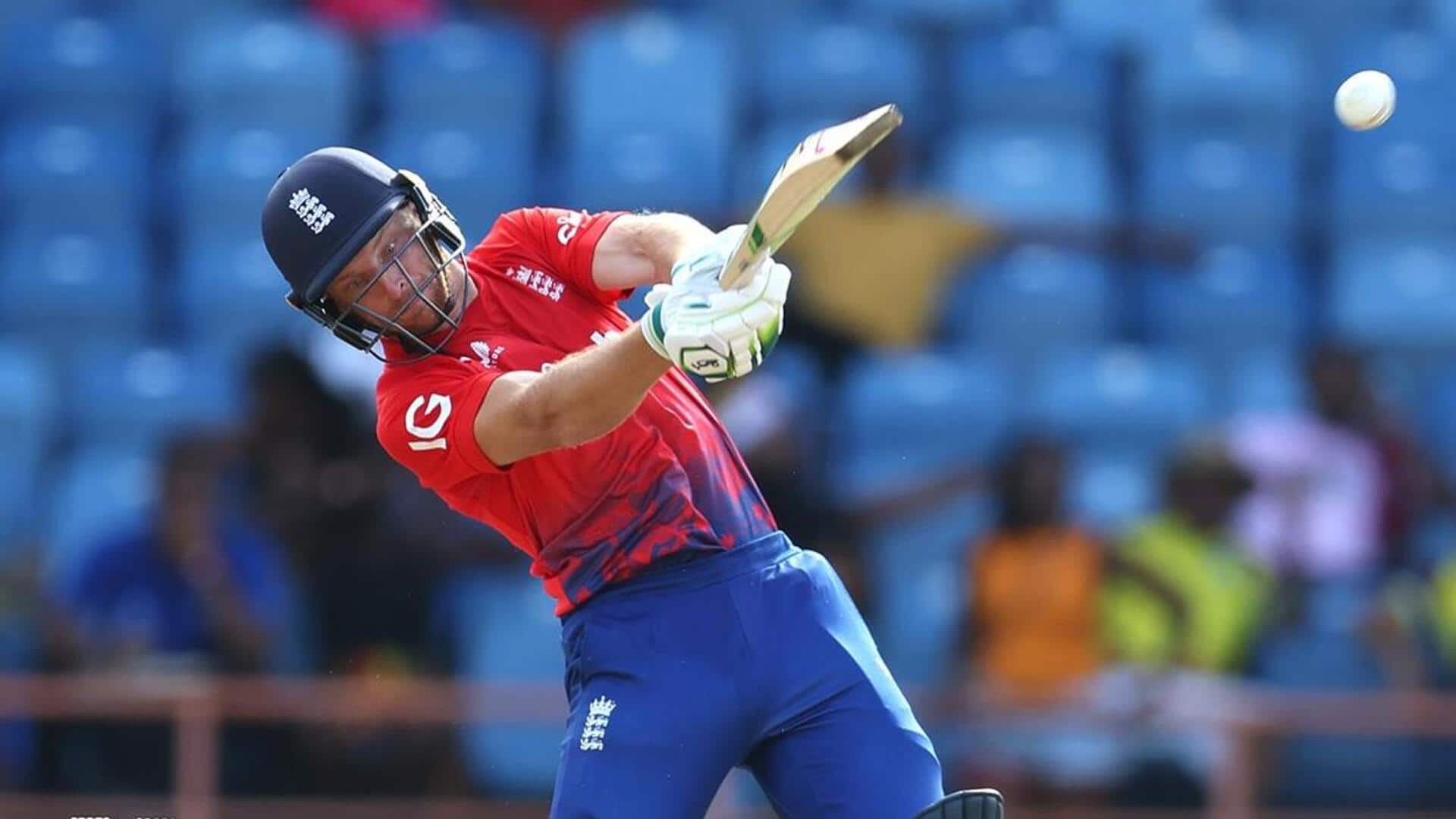 WI vs ENG: Jos Buttler slams his 21st T20I fifty