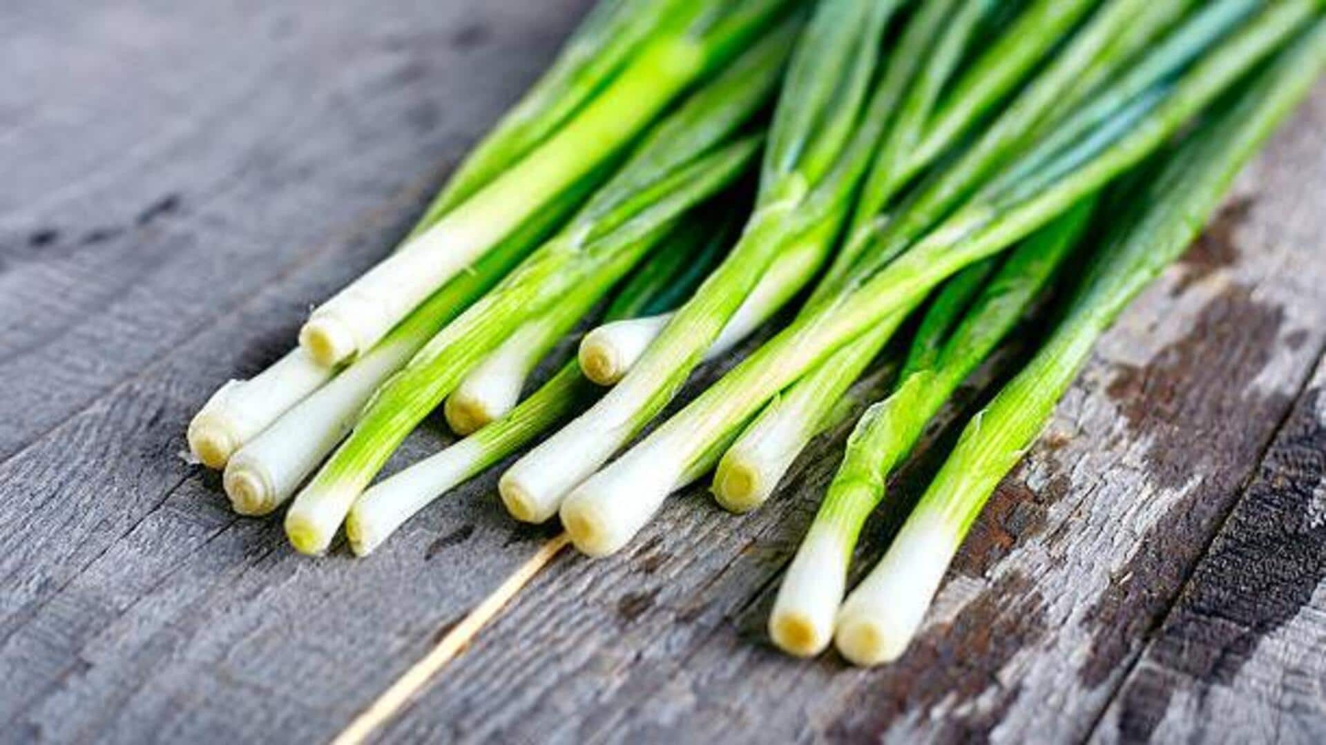 Make your vegan dishes shine with scallions! 