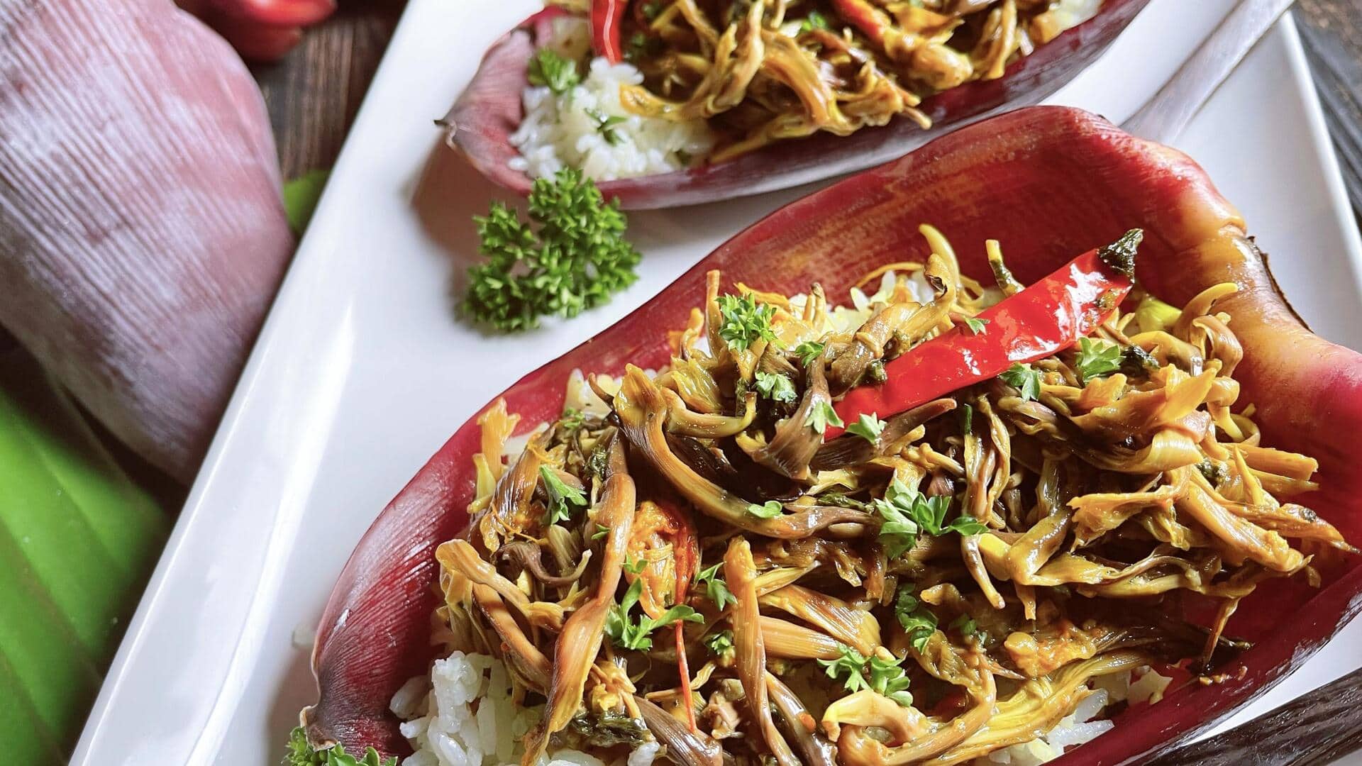 Try these unique plantain flower dishes today Try these unique plantain flower dishes today