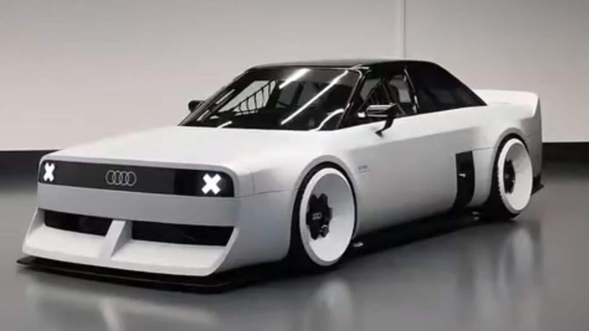 Audi's stunning concept car celebrates 50 years of 5-cylinder engines