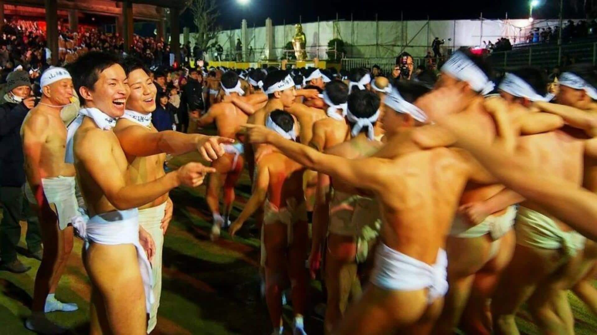 1,000-year-old Japanese 'Naked Festival' ends due to aging population