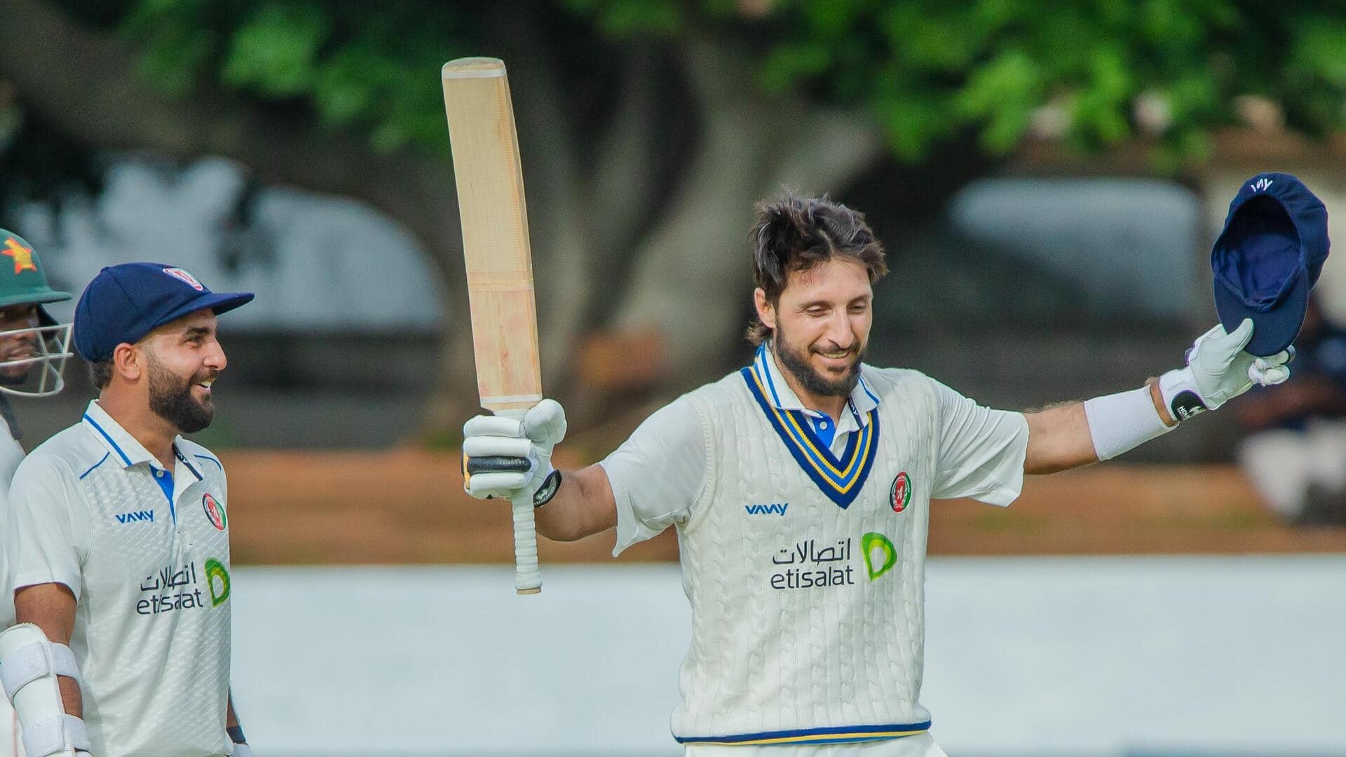 Rahmat Shah sets new record for Afghanistan in Test cricket